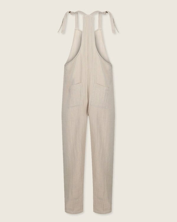 Erin Beige Dungarees- image 3