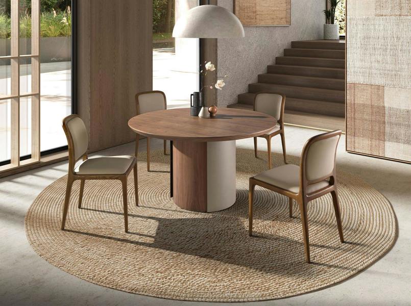 Angel Cerdá Cream Leatherette Chair 4169