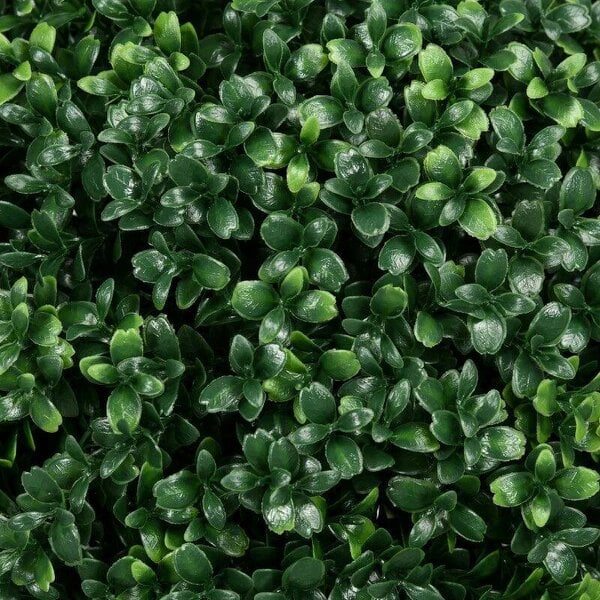 Artificial Boxwood Trees w/ Ground Stake, Set of 2 Ball Shaped Topiary Trees for Home Office & Living Room, UV Resistant