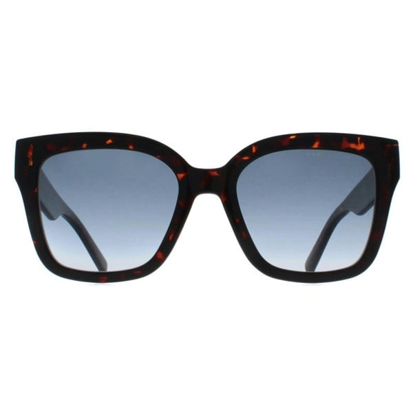 Marc Jacobs Sunglasses MARC 658/S 086 08 Shiny Dark Havana Blue Gradient