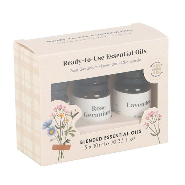 Serano Set of 3 Floral Blended Essential Oils
