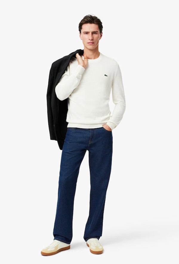 Lacoste 5 Pocket Straight Cut Indigo Jeans