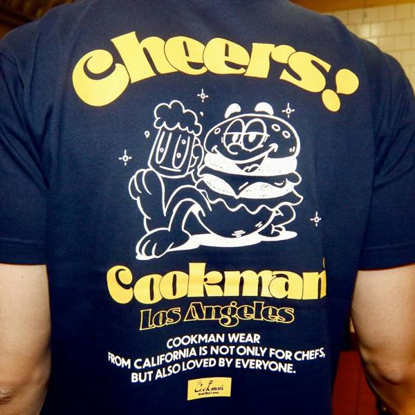 Cookman Cheers Burger T-Shirt