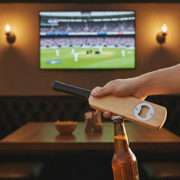 Abode Home & Gifts Cricket Bat Bottle Opener