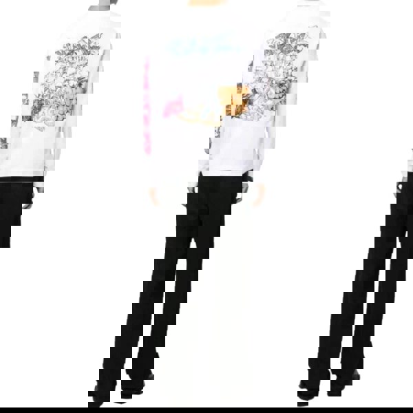 Off-White Graff Wht Pupp Skate Long Sleeve Tee White XS