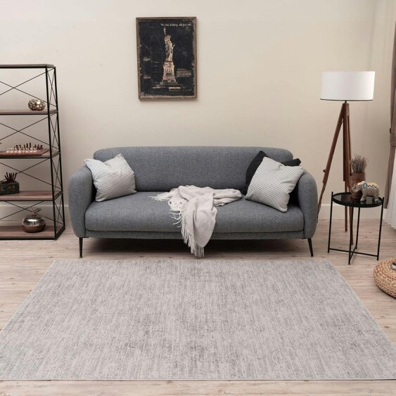 The Rugs Rustic Cream Scandi Design Rug