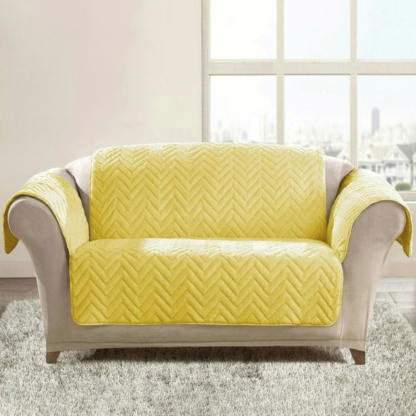 Home Republic Chevron Water Repellent Sofa Protector - One Seater