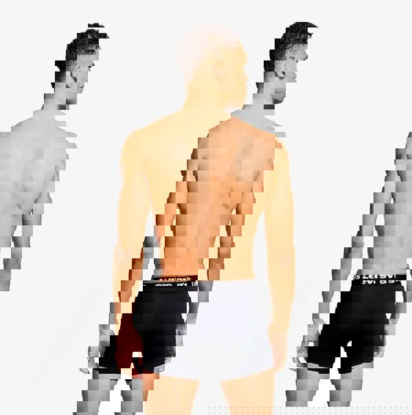 Levi's REPEAT LOGO Mens 3-Pack Trunks Black