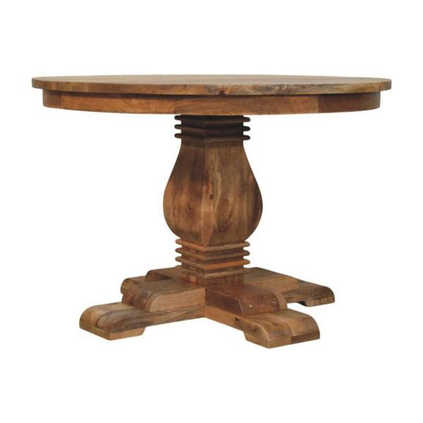 Artisan Furniture Solid mango wood Valentina Round Dining Table