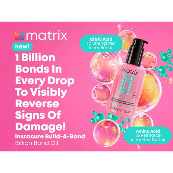 Matrix Instacure Build-A-Bond Billion Bond Oil 50ml - Additional 2