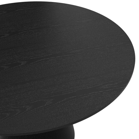 Wyld Haus Listowel Round Black Dining Table