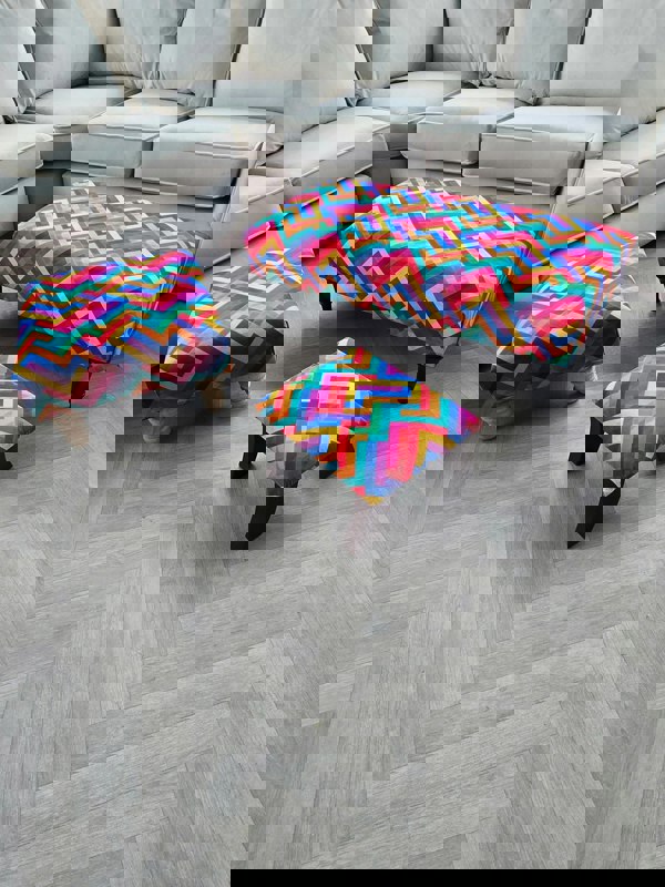 Small trem footrest pouffe - ISTOOLS