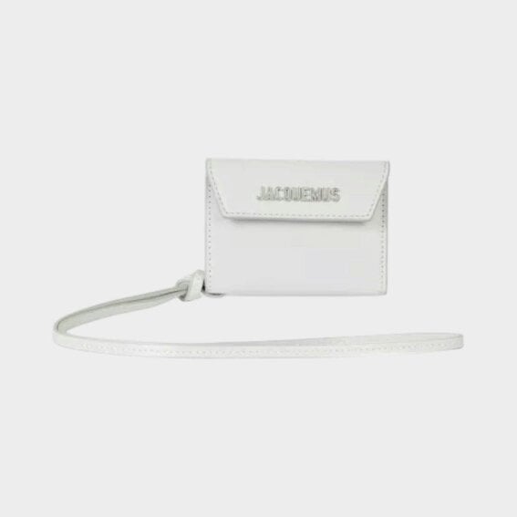 Jacquemus Le Porte Hand Sized Purse Light Grey