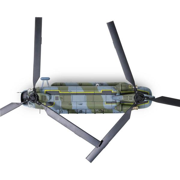a helicopter with many propellers