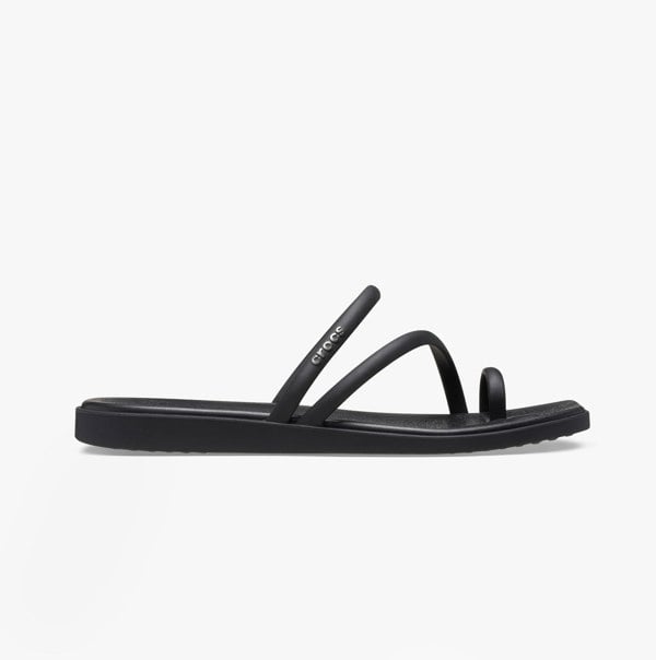 Crocs MIAMI TOE LOOP Womens Sandals Black