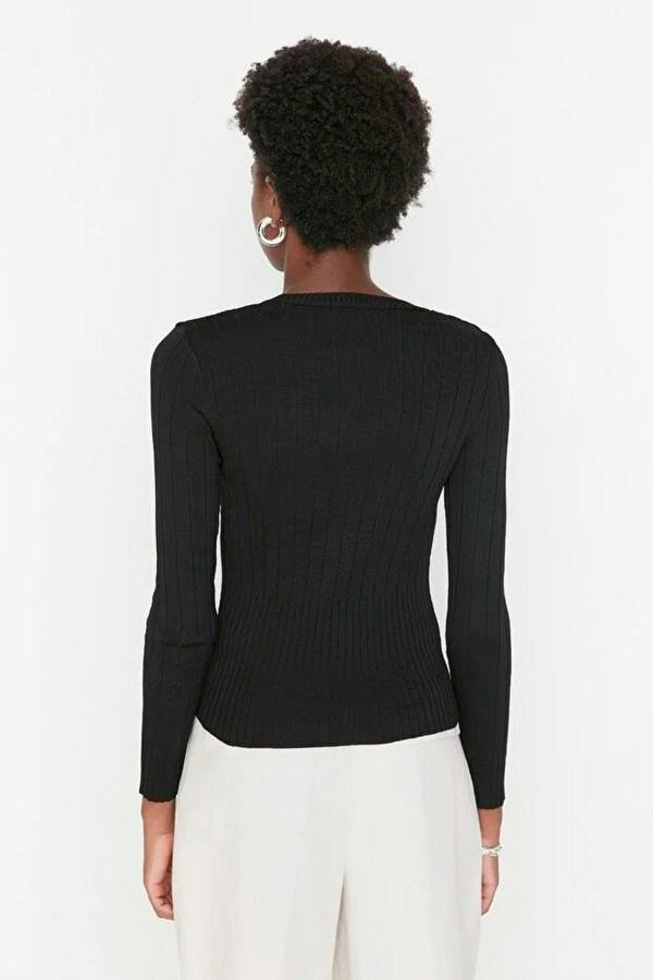 WOVCOR Basic Crew Neck Knit Sweater