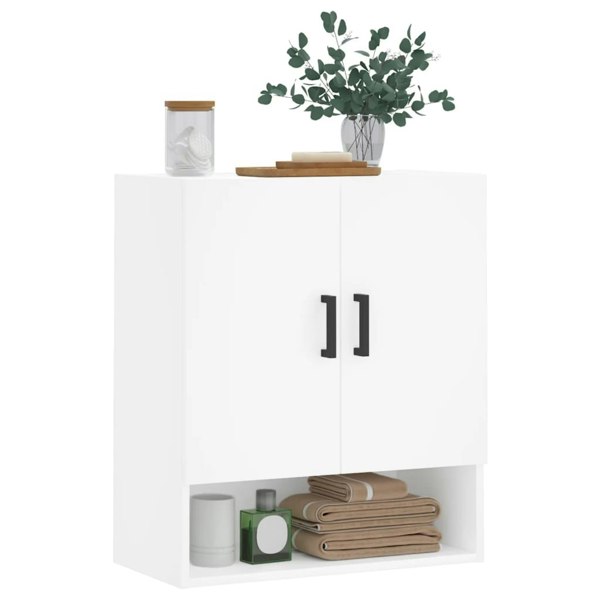 Berkfield Wall Cabinet White 60x31x70 cm Engineered Wood