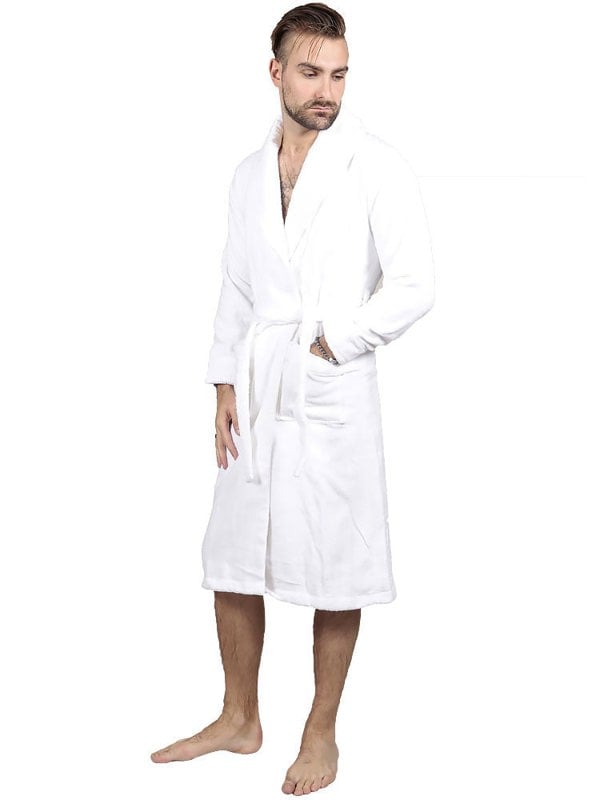 THE COTTON®LUXURY BATHROBE - WHITE