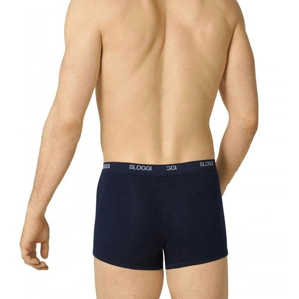 Sloggi Basic Short Boxer Trunk, Night Blue