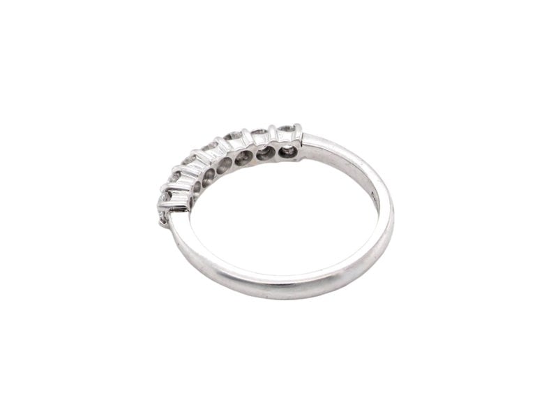 Vintage Tom A half hoop diamond eternity ring