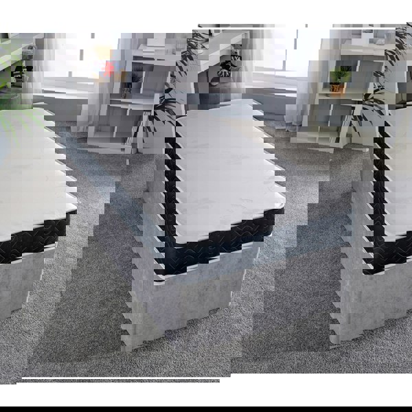 eXtreme Comfort Mars Black Border Hybrid Mattress - 17cm Deep, Medium-Soft Feel