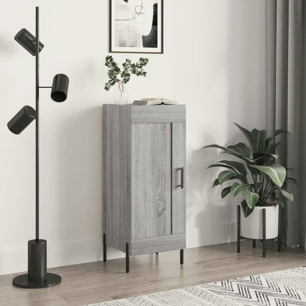Berkfield Sideboard Grey Sonoma 34.5x34x90 cm Engineered Wood
