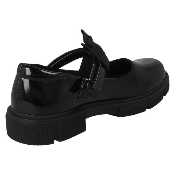 Pineapple Girls Pineapple Bow Detailed Mary Jane School Shoes H2712