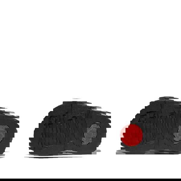 FitFlop LULU CRYSTAL-MIX Womens Toe Post Sandals All Black