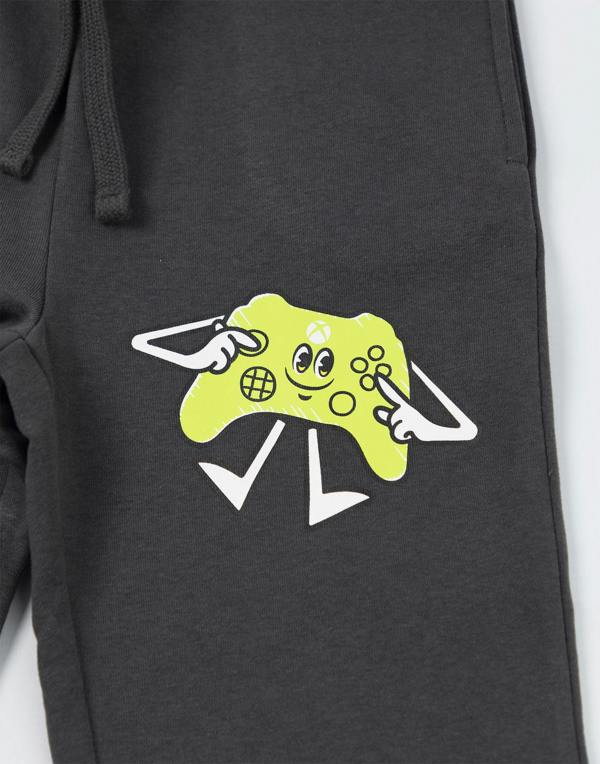 Vanilla Underground Xbox Boys Grey Logo Sweatshirt and Joggers Set