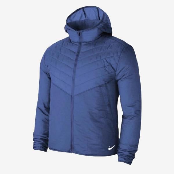 Nike Jacket   in  Silver