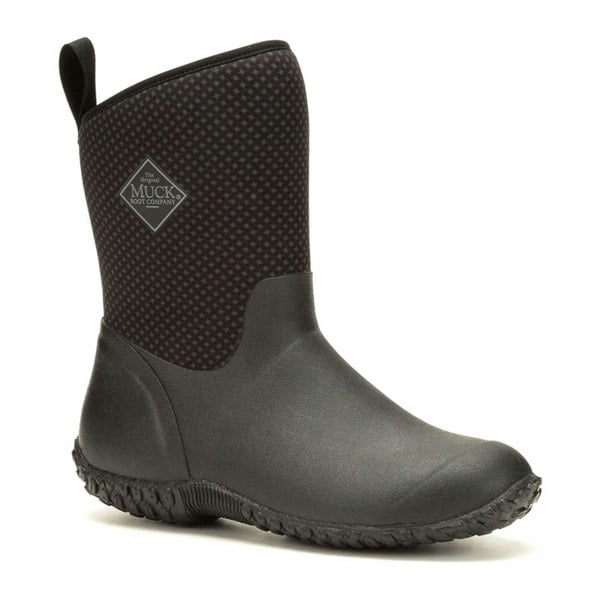 Muck Boots RHS Muckster II Short Women's Wellington Boots in Charcoal Print