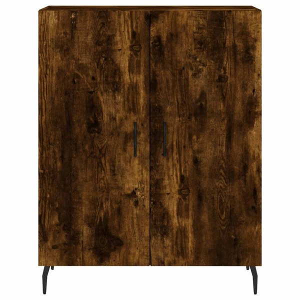 Berkfield Sideboard Smoked Oak 69.5x34x90 cm Engineered Wood