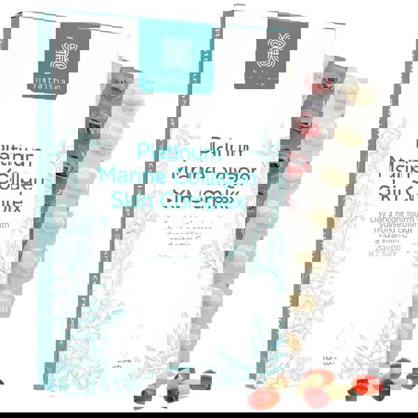 Healthspan Collagen  Platinum Marine Collagen Skin Complex x 28 Capsules & x 28 Tablets