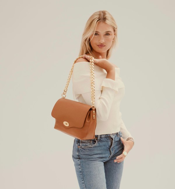 Apatchy London Tan Maddie Maxi Bag