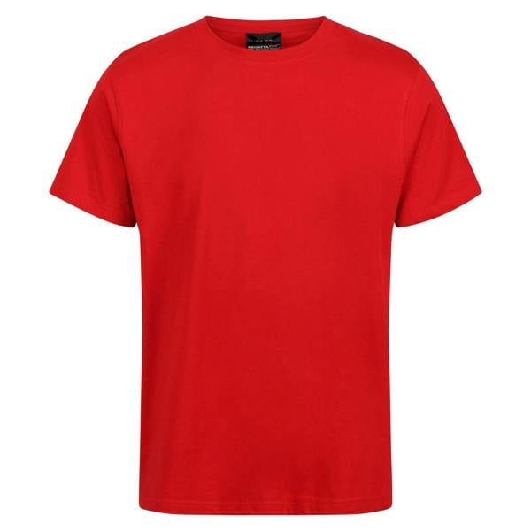 Regatta Professional Mens Cotton Soft Touch T-Shirt - Classic Red - 