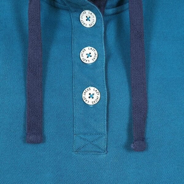 Lazy Jacks LJ301 - Ladies Pique Sweatshirt - Teal