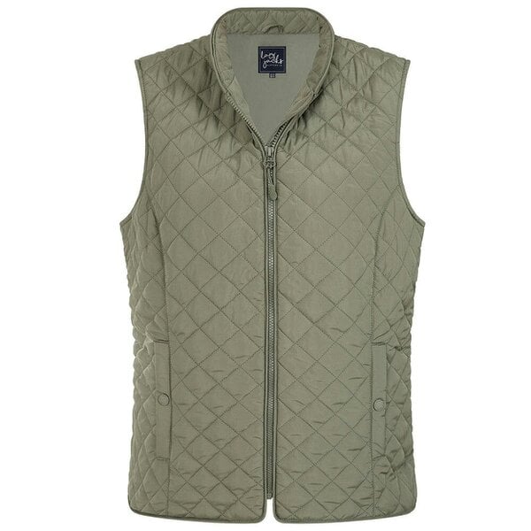 Lazy Jacks GL1 - Ladies Quilted Gilet - Khaki