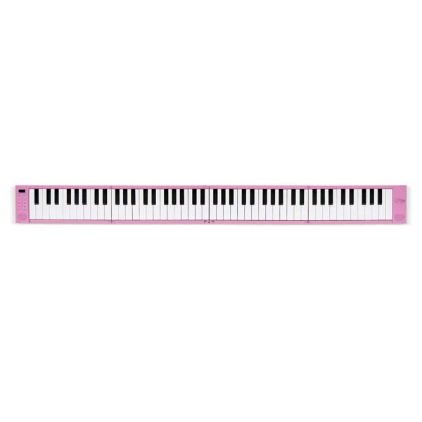 Carry-On 88 Key Folding Piano - Black#Colour_Pink