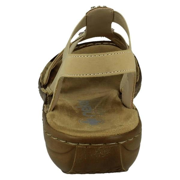Rieker Ladies Rieker Slip On Casual Sandals 60803