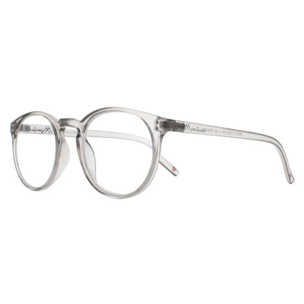 Montana Reading Glasses HMR55 Clear Grey Men Women +2.00