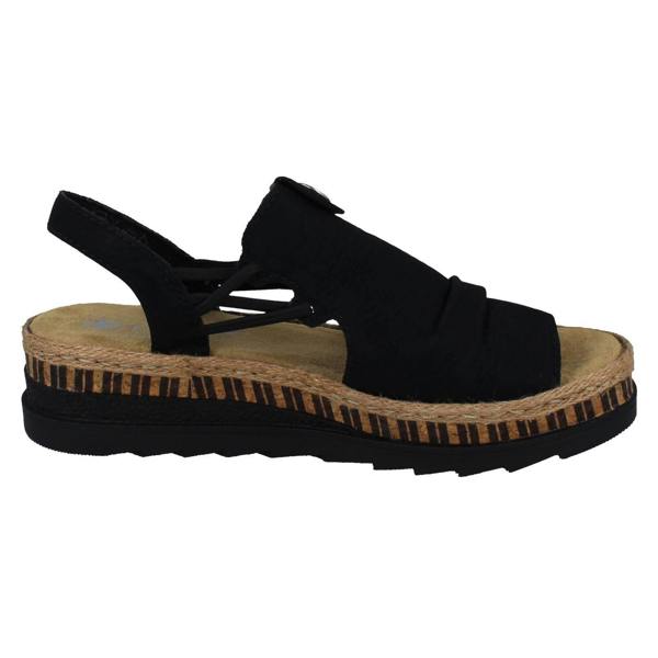 Rieker Ladies Rieker Slingback Wedge Sandals V7972