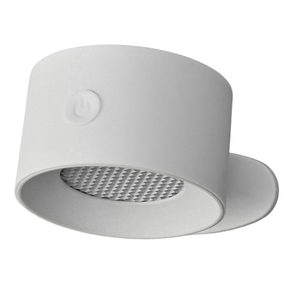 Small White LED Colour Changing Rechargeable Remote Control Wall Light Image 8