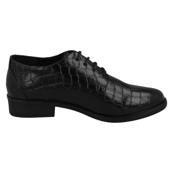 Spot On Ladies Spot On Lace Up Shoe F90080