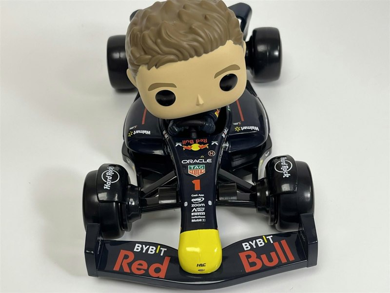 Funko Max Verstappen And Car Red Bull Formula 1 F1 Vinyl Figure 15 cm x 12 cm Funko Pop 72617