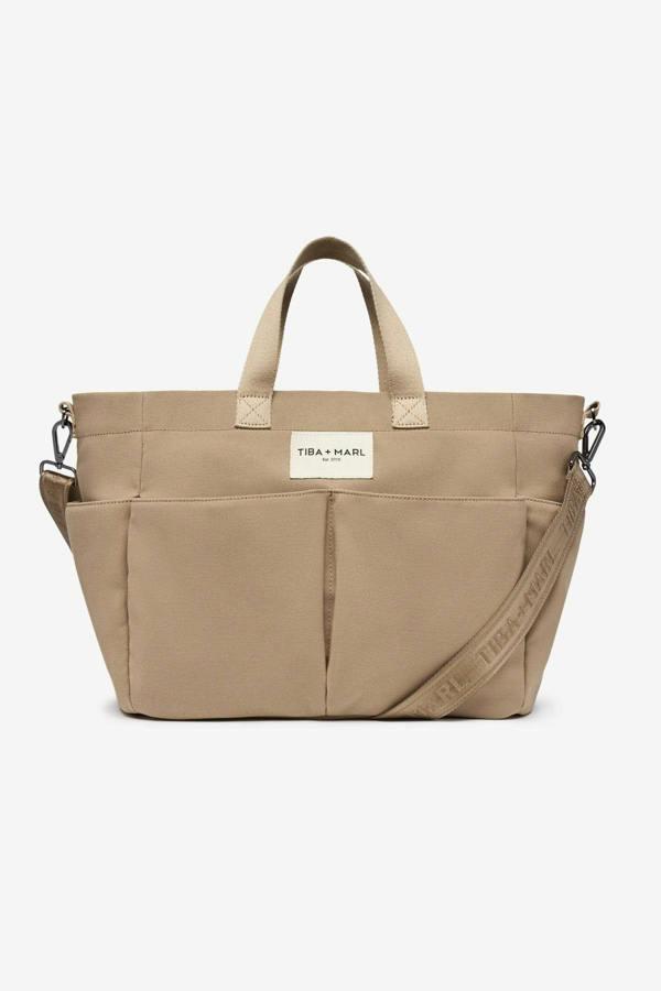 Tiba + Marl T+M Canvas Pocket Tote Desert