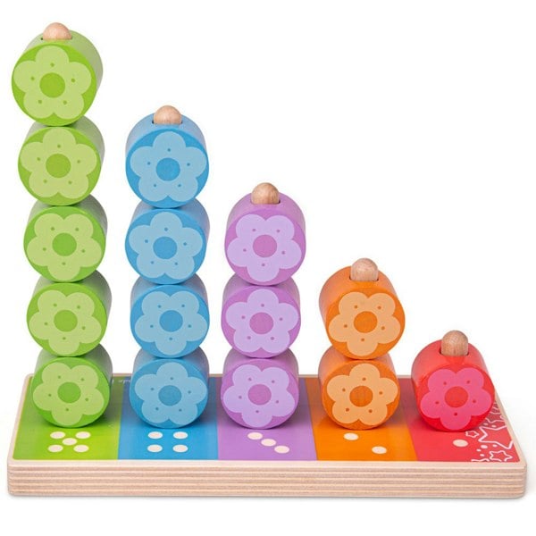 Bigjigs Toys First Flower Stacker