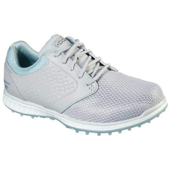 Skechers Womens Elite 3 Grand Leather Trainers - Grey/Multicoloured