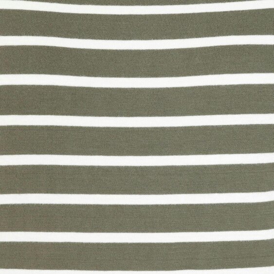 Lazy Jacks LJ97 - Striped Breton Top - Khaki