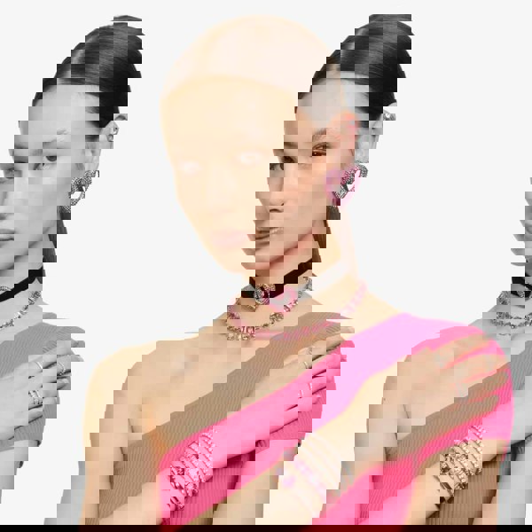 Swarovski Matrix White Tennis Bracelet 5648937 M