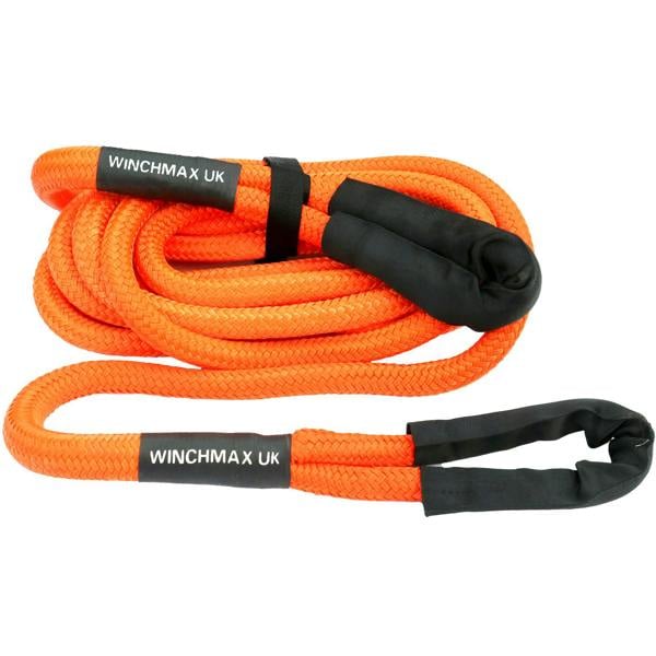 Winchmax Kinetic Recovery Rope (MBF 14,500kg) and Soft Shackle